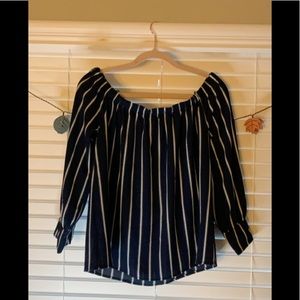 Off the shoulder top